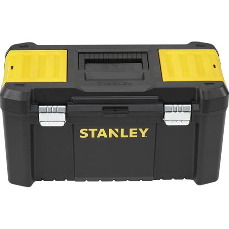 stanley 19 inch metal latch tool box|stanley 19 inch toolbox.